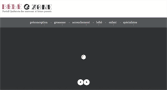 Desktop Screenshot of bebe-zone.com